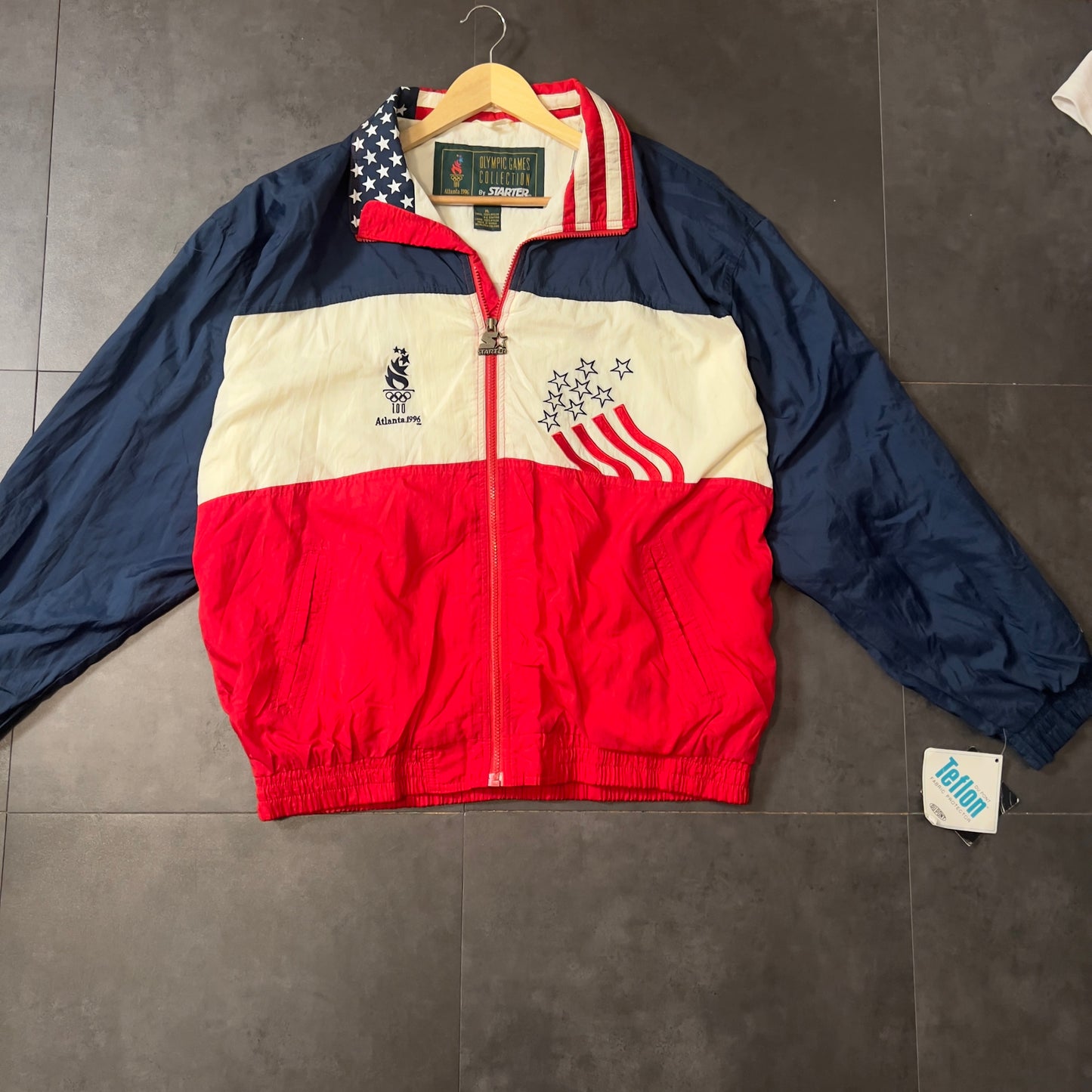 1996 Olympic “it starts with a dream” starter jacket